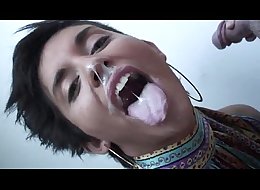 Dolce Blowjob Facial Cum Shot Swallow